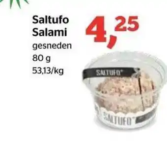 Spar Saltufo salami aanbieding