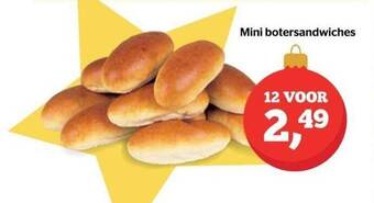 Spar Mini botersandwiches aanbieding