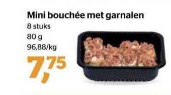 Spar Mini bouchée met garnalen aanbieding