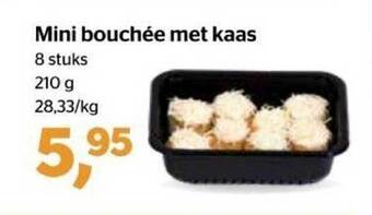 Spar Mini bouchée met kaas aanbieding