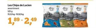 Spar Les chips de lucien aanbieding