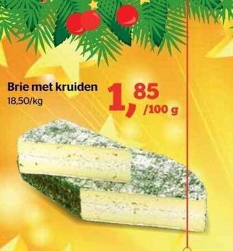 Spar Brie met kruiden aanbieding