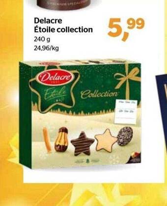 Spar Delacre étoile collection aanbieding