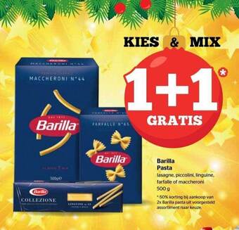Spar Barilla pasta aanbieding