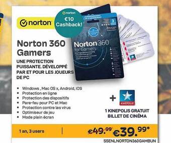 CompuDeals Norton 360 gamers aanbieding