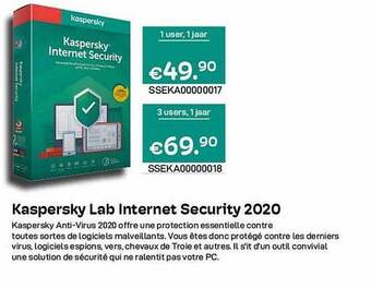 CompuDeals Kaspersky lab internet security 2020 aanbieding
