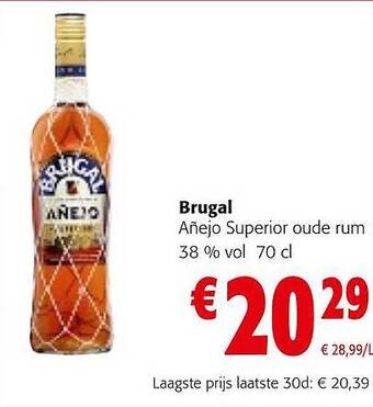 Brugal añejo superior oude rum