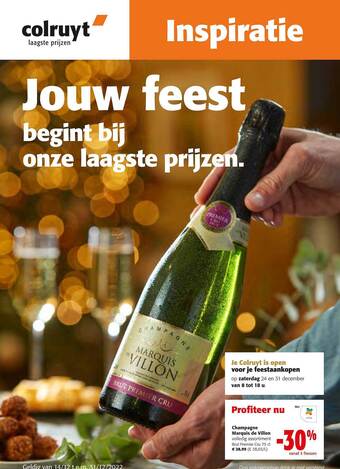 Colruyt Champagne marquis de villon aanbieding