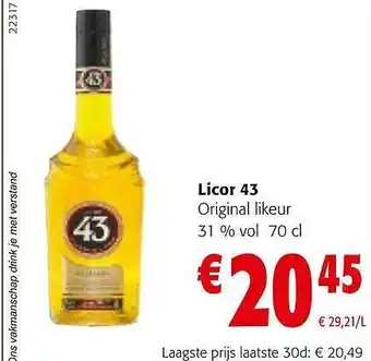 Licor 43 original likeur