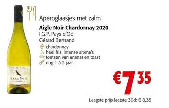 Colruyt Aigle noir chardonnay aanbieding