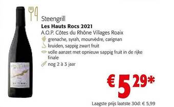 Colruyt Les hauts rocs aanbieding