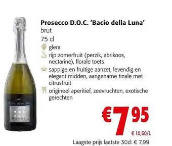 Colruyt Prosecco doc bacio della luna aanbieding