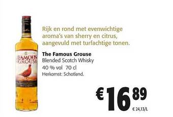 Colruyt The famous grouse blended scotch whisky aanbieding