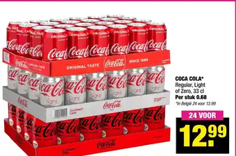 Big Bazar Coca Cola 33cl aanbieding