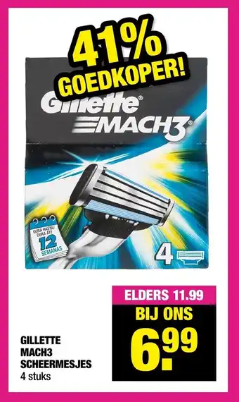 Big Bazar Gillette aanbieding