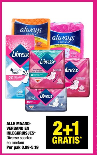 Alle Maandverband En Inlegkruisjes