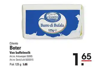 Cilento Boter Van Buffelmelk