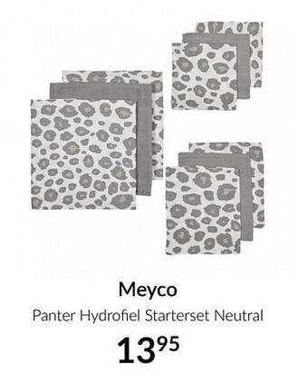 Meyco panter hydrofiel starterset neutral