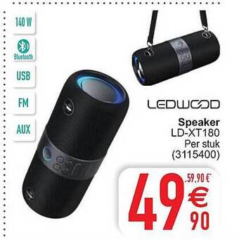 Cora Ledwood speaker aanbieding