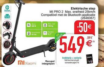 Cora Elektrische step aanbieding
