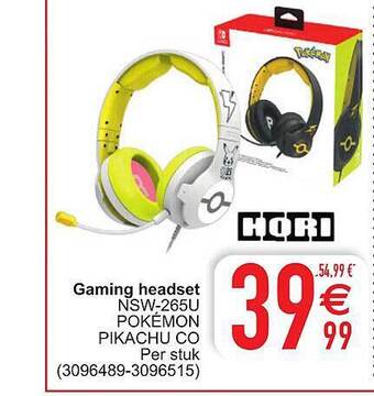 Cora Gaming headset aanbieding