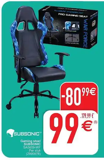 Cora Gaming stoel aanbieding