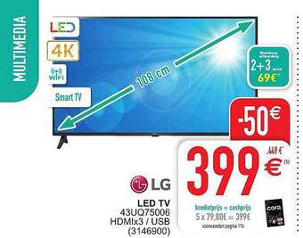 Cora Lg led tv aanbieding