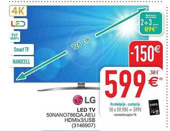 Cora Lg led tv aanbieding