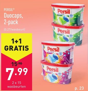 ALDI Persil Duocaps, 2-pack aanbieding