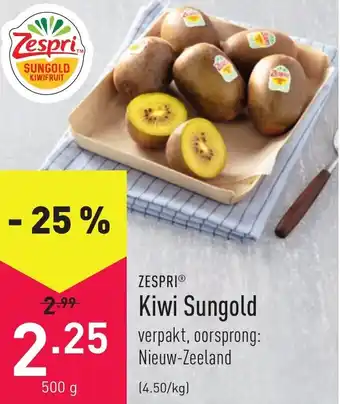 ALDI Kiwi Sungold 500f aanbieding