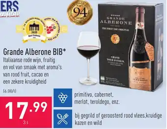 ALDI Grande Alberone BIB 3 l aanbieding
