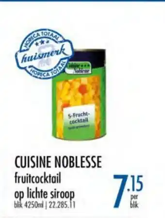 Horeca totaal Cuisine Noblesse fruitcocktail op lichte siroop aanbieding