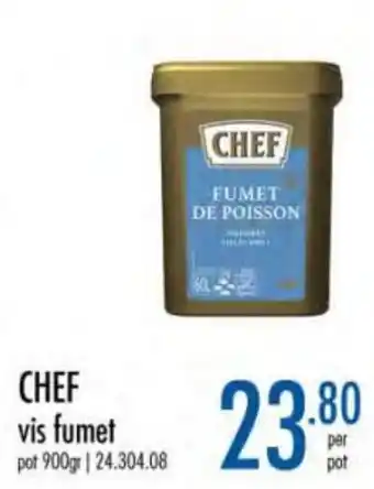 Horeca totaal Chef vis fumet aanbieding