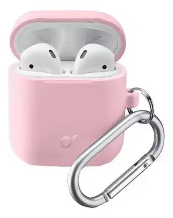 Cellularline beschermhoes bounce voor airpods 1/2 roze