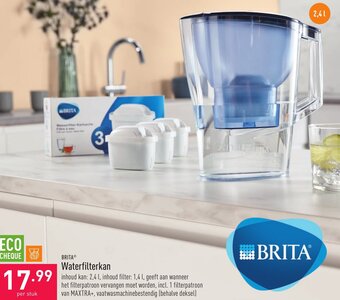 ALDI Brita waterfilterkan aanbieding