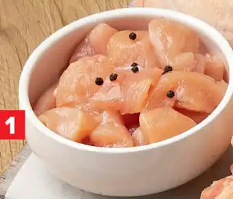 Kwaliteitsketen Carrefour Kippenblokjes 1kg