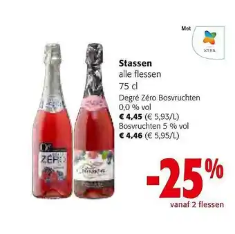Stassen alle flessen