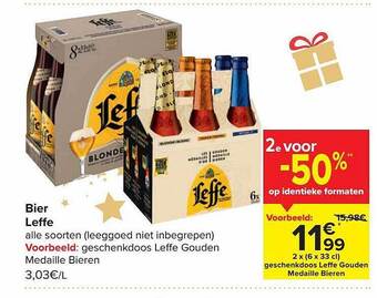 Carrefour Market Bier leffe aanbieding