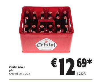 Colruyt Cristal alken aanbieding