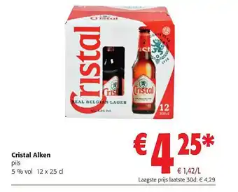 Colruyt Cristal alken aanbieding