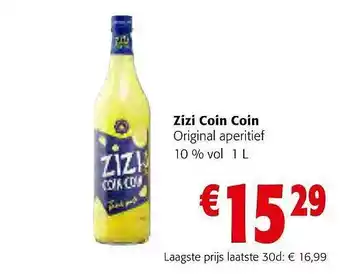Colruyt Zizi coin coin original aperitief aanbieding