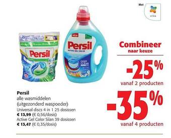 Colruyt Persil wasmiddelen aanbieding
