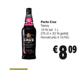 Colruyt Porto cruz tawny aanbieding