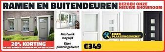 Ramen en buitendeuren bezoek onze nieuwe showroom