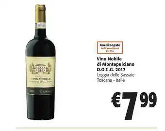 Colruyt Vino nobile di montepulciano loggia delle sassaie aanbieding