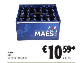 Colruyt Maes pils aanbieding