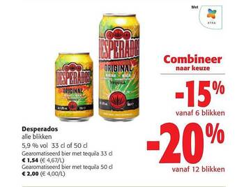 Colruyt Desperados aanbieding