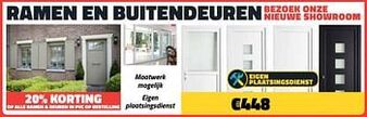 Ramen en buitendeuren bezoek onze nieuwe showroom