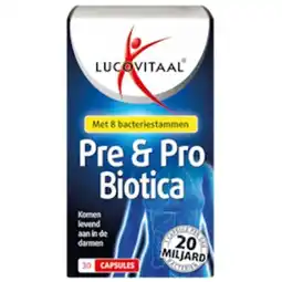 Holland & Barrett Lucovitaal pre en probiotica (30 capsules) aanbieding