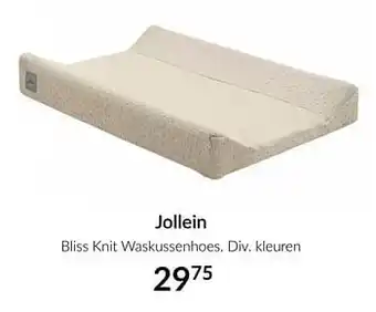 Jollein bliss knit waskussenhoes